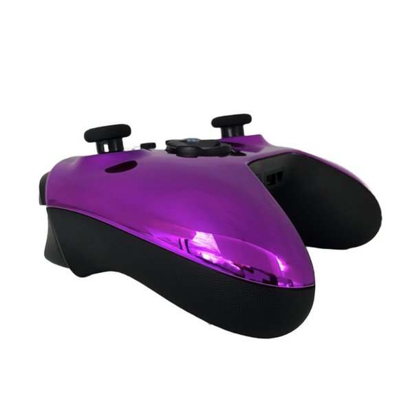Custom Microsoft Xbox Series X / S Wireless Controller - Glossy Chrome Purple - Picture 6 of 8